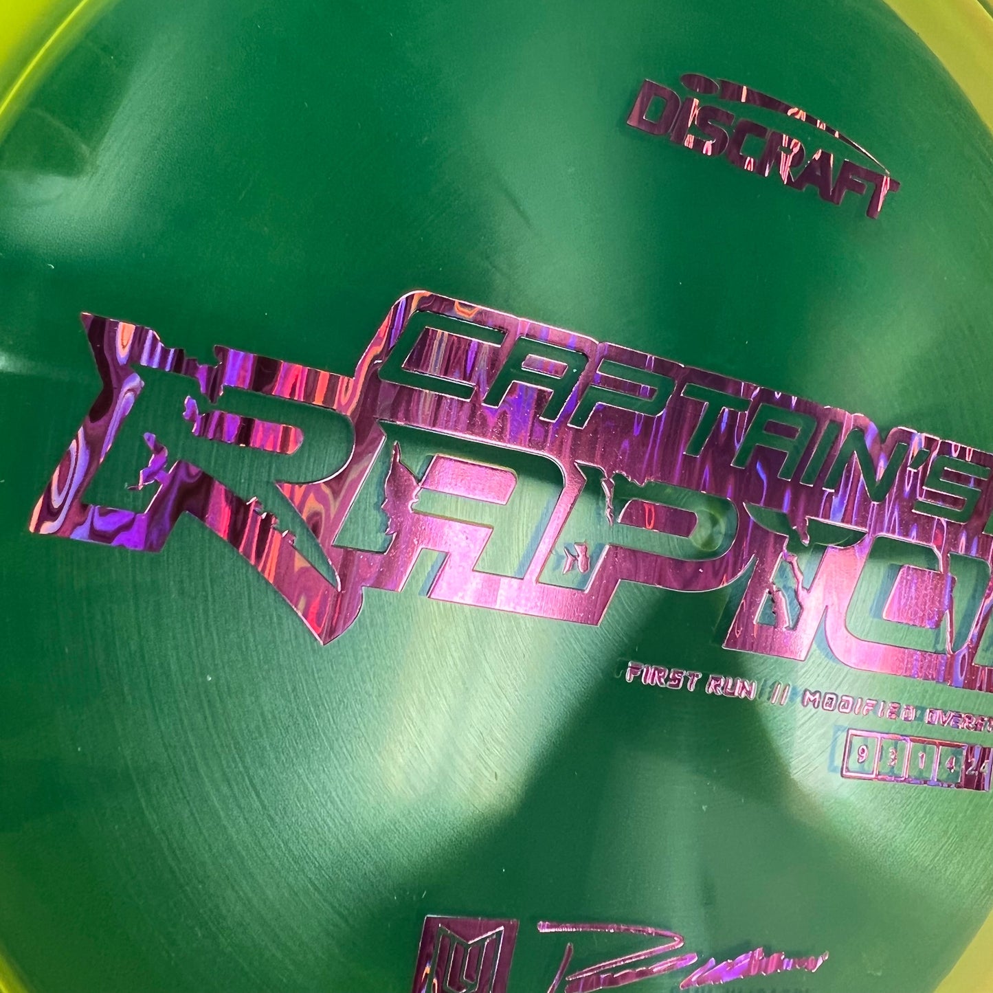 Discraft Captain's Raptor