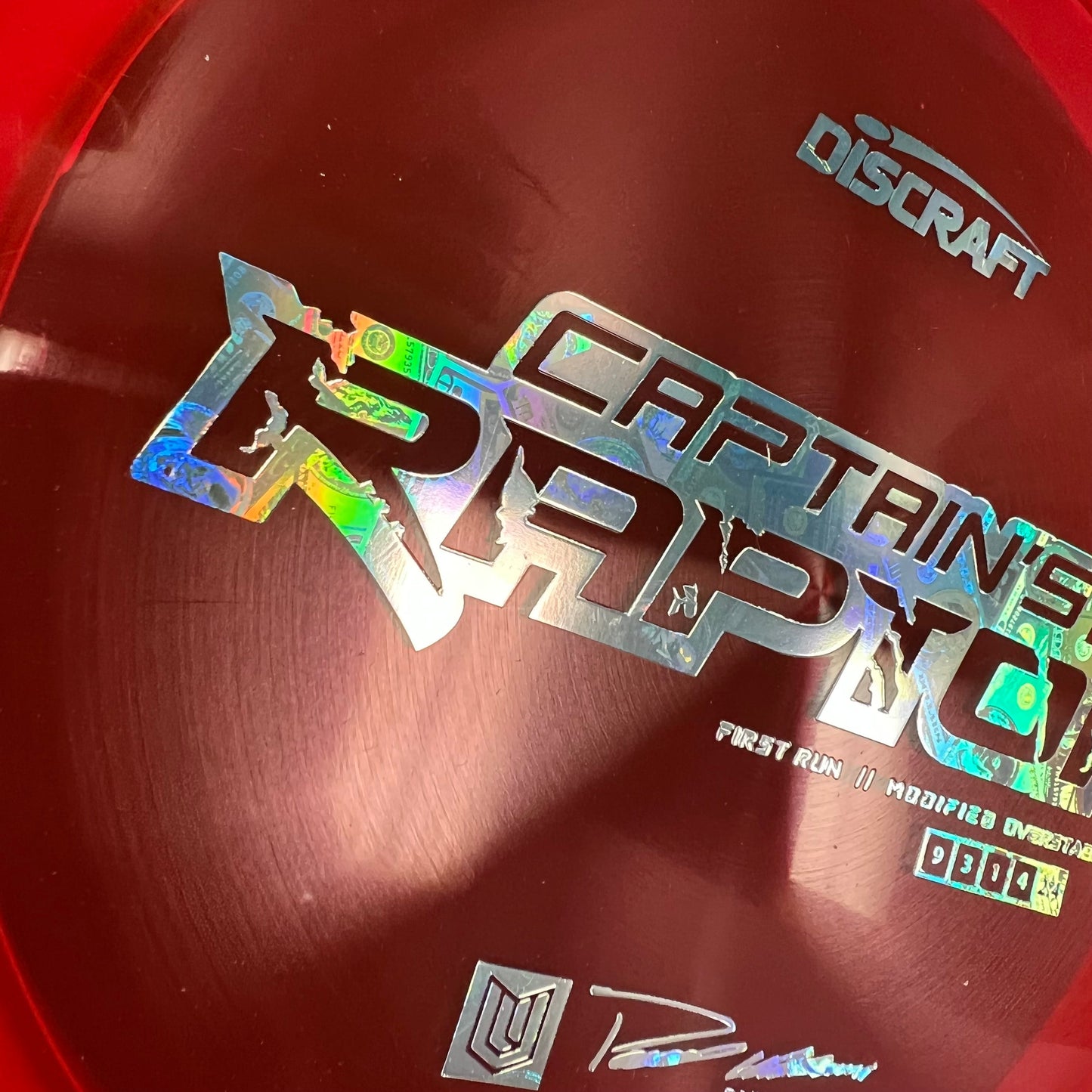 Discraft Captain's Raptor