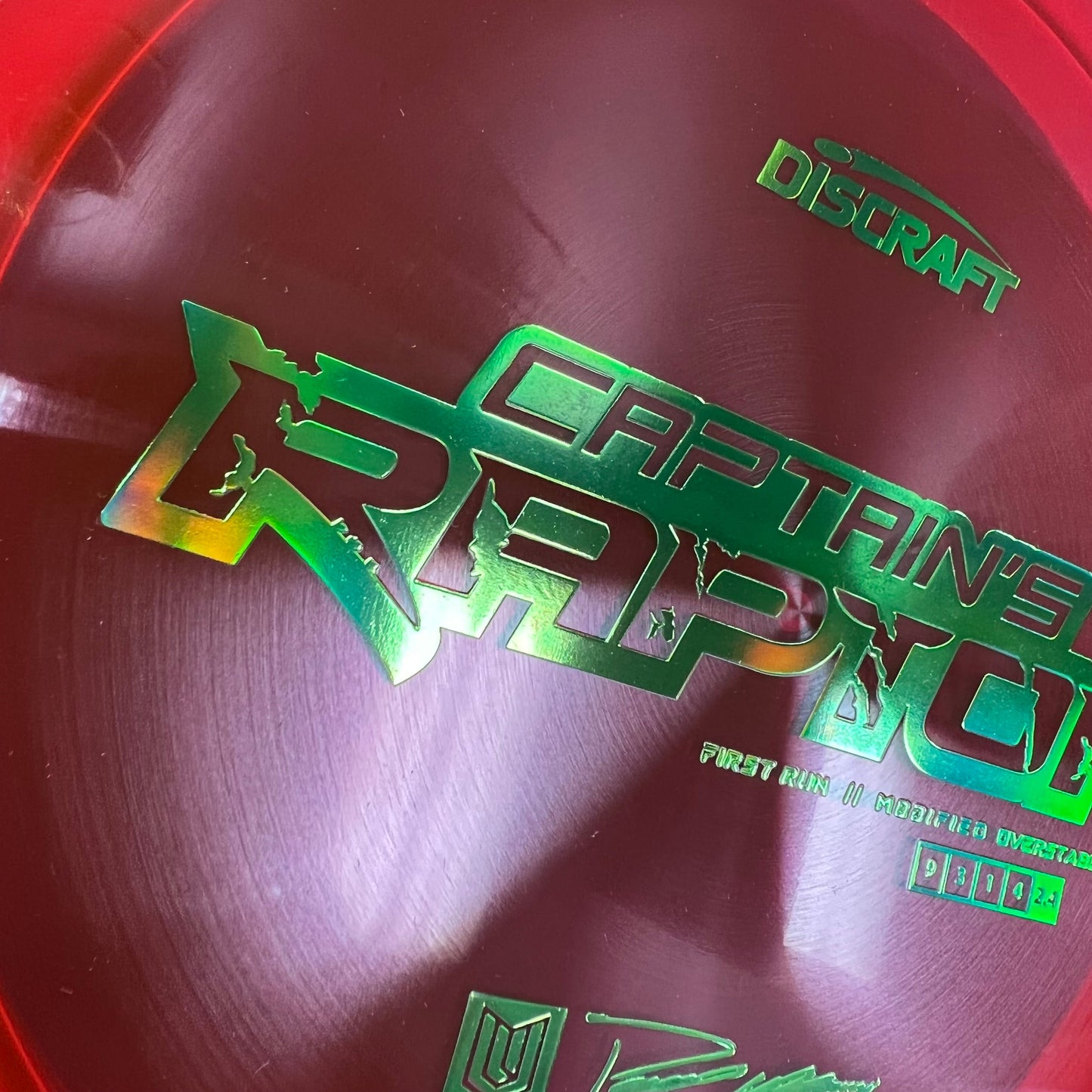 Discraft Captain's Raptor