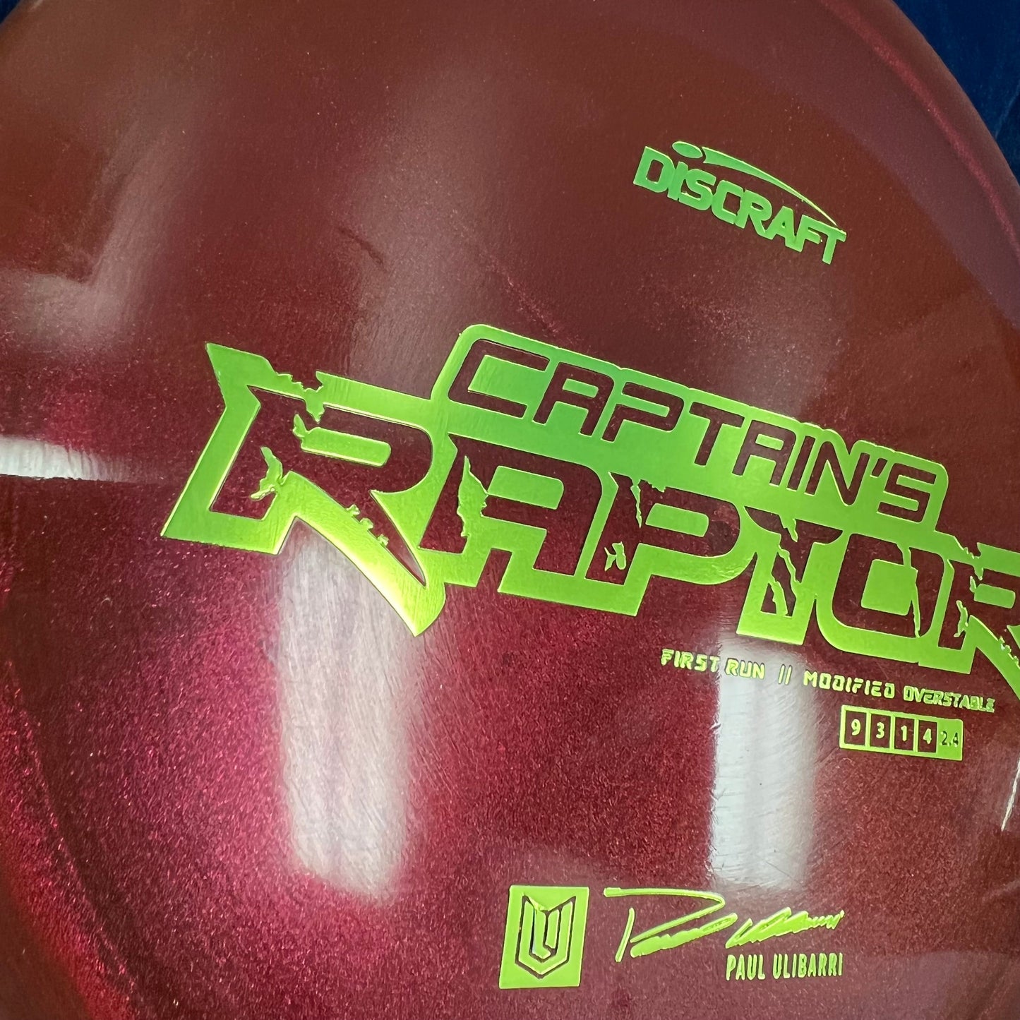 Discraft Captain's Raptor