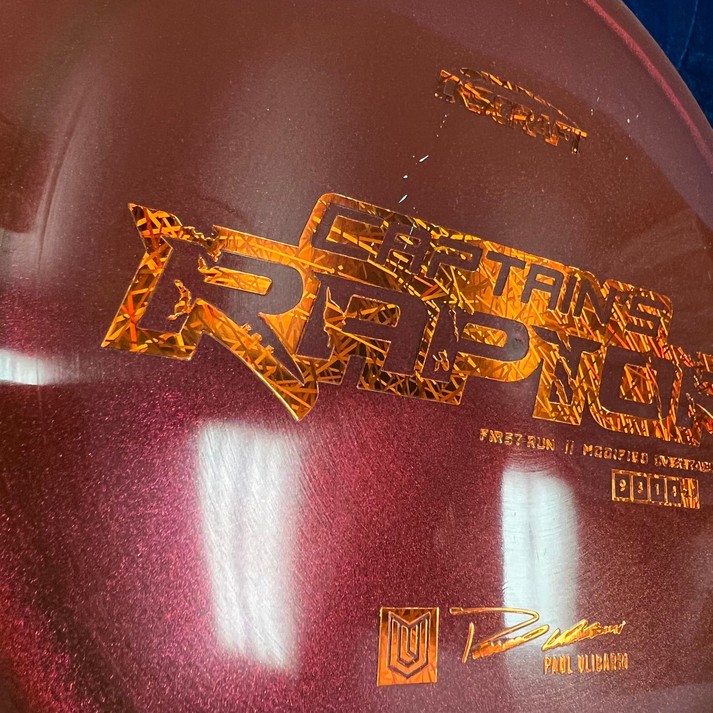 Discraft Captain's Raptor